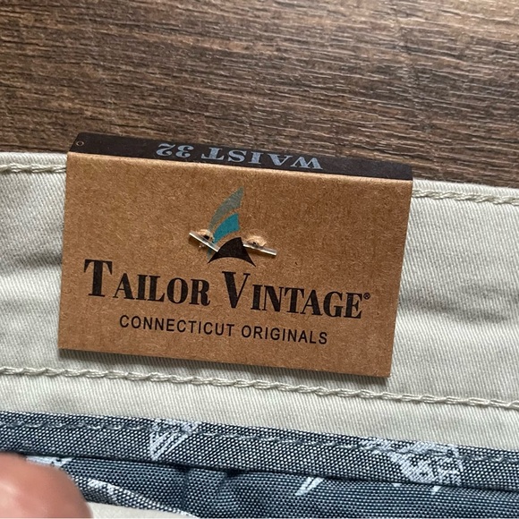 NWT Tailor Vintage Connecticut Originals Men’s Short Sz 32W - Picture 6 of 9